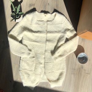 Fuzzy Cardigan